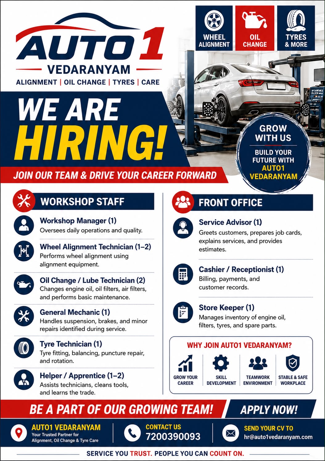 Auto1 Vedaranyam - We Are Hiring